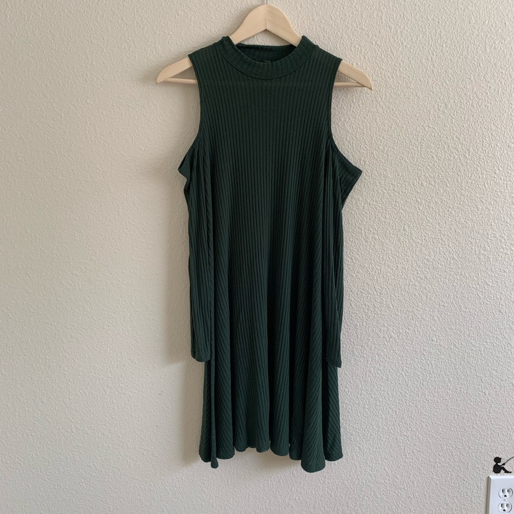 Cut Out Shoulder Dress